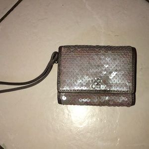 Coach sequin wallet